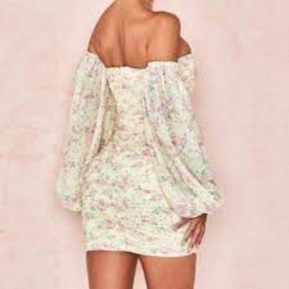 RARE House of CB Giovanna Floral mini dress, size S - Picture 2 of 4